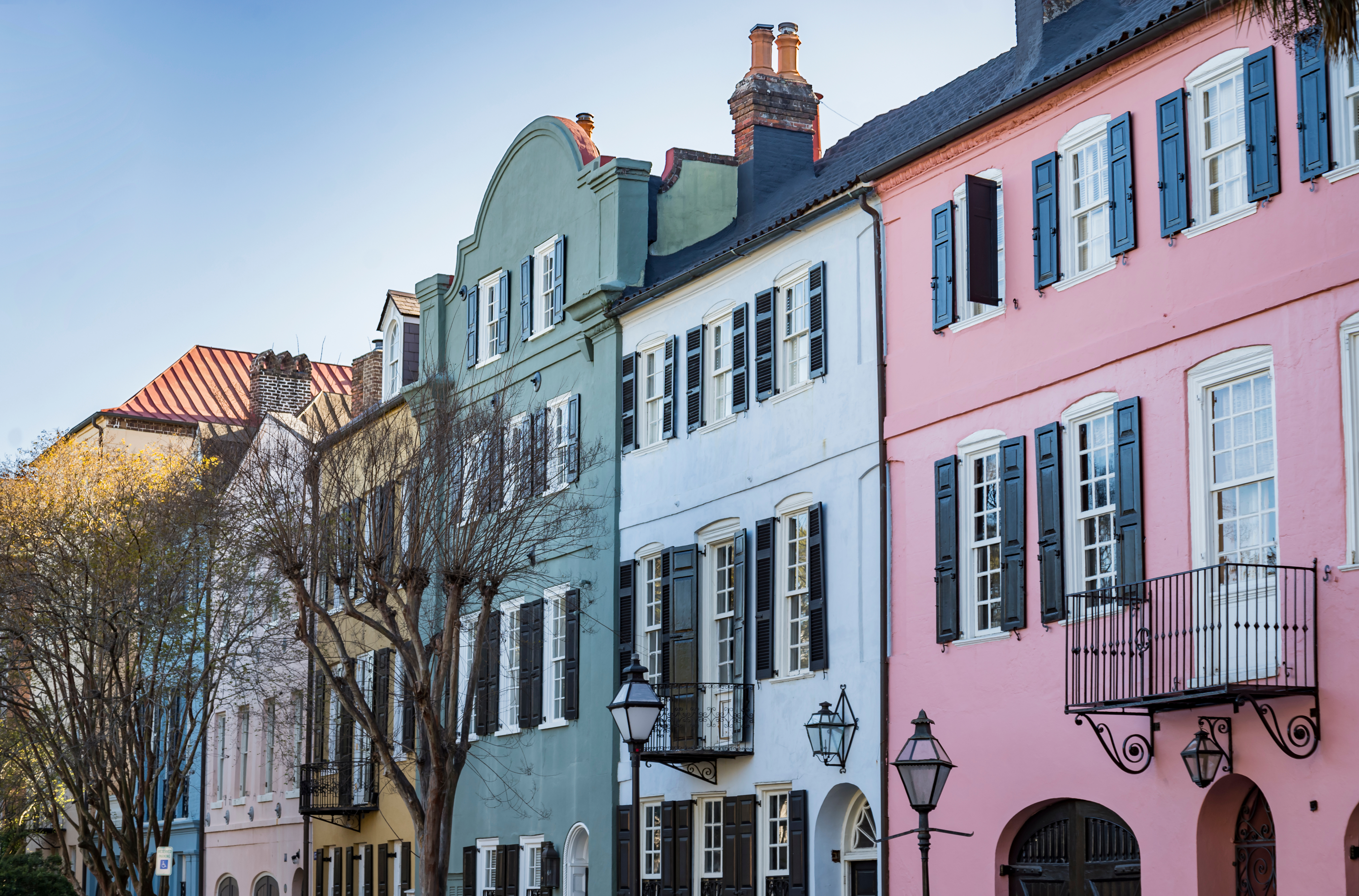 Charleston Home Insurance Rainbow Row